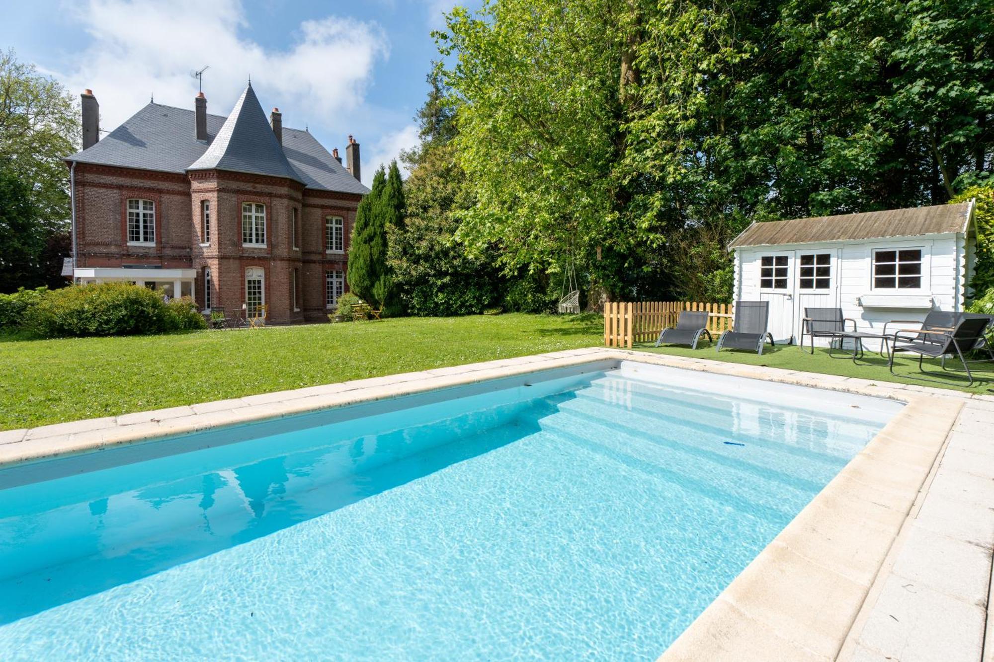 Bed and Breakfast Le Manoir De La Belle Epoque à Béthencourt-sur-Mer Extérieur photo