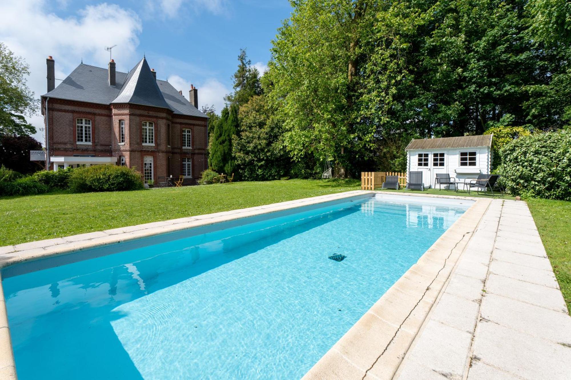 Bed and Breakfast Le Manoir De La Belle Epoque à Béthencourt-sur-Mer Extérieur photo